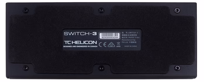 tc-helicon Switch-3 - Nožní přepínač