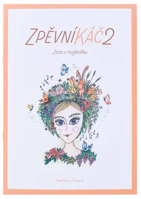 KN ZpěvníKáč 2.díl - Noty pro zpěv