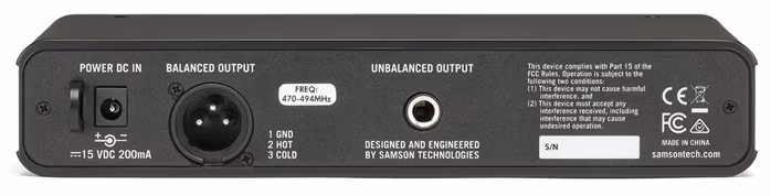 Samson Concert 88x Headset G - Bezdrátový hlavový set