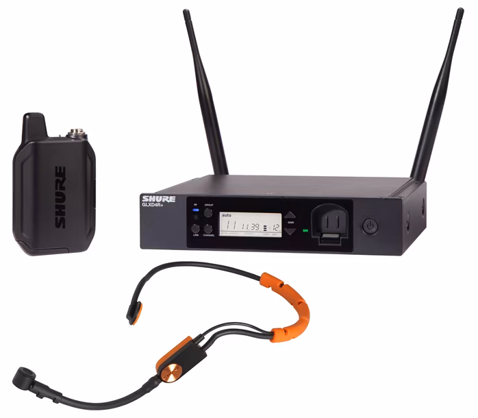 Shure GLXD14R+ HEADSET SYSTEM W/SM31 - Bezdrátový hlavový set