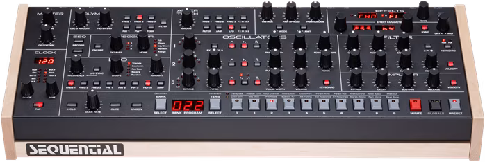 Sequential Trigon 6 Module - Hybridní syntezátor