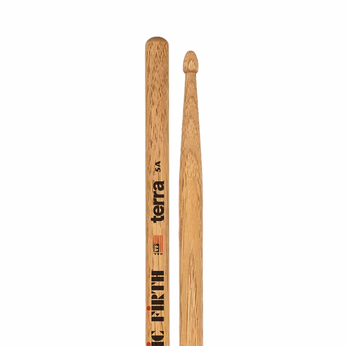 Vic Firth 5AT American Classic® Terra Series Drumsticks, Wood Tip - Hickorové paličky