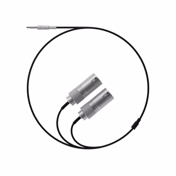 Teenage Engineering field audio cable 3.5mm to 2 x XLR (plug) - Propojovací kabel