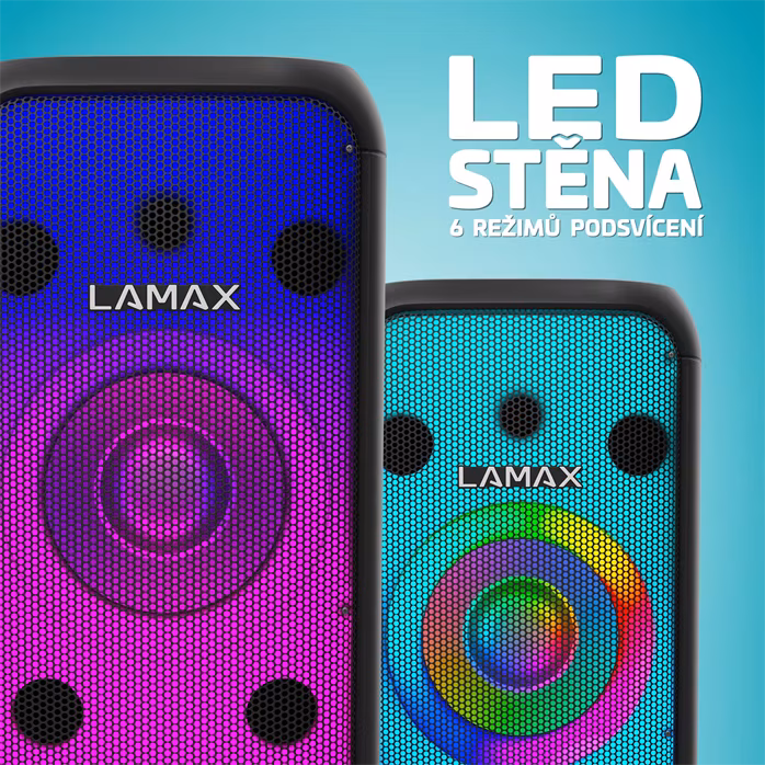 LAMAX PartyBoomBox700 (poškozené) - Bezdrátový přenosný reproduktor