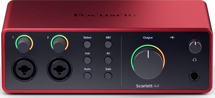 Focusrite Scarlett 4i4 4th Gen - USB zvuková karta