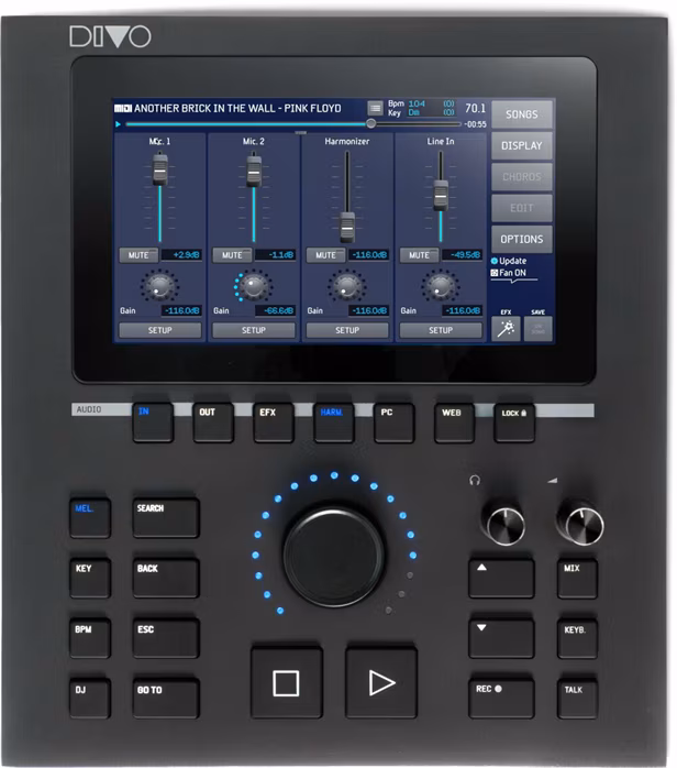 M-LIVE Divo Plus - USB zvuková karta, přehrávač