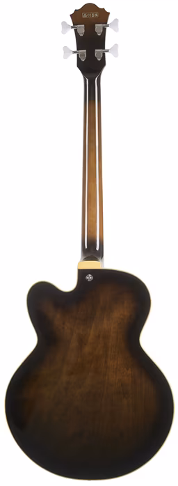 Ibanez AFB200 Transparent Black Sunburst - Semiakustická baskytara