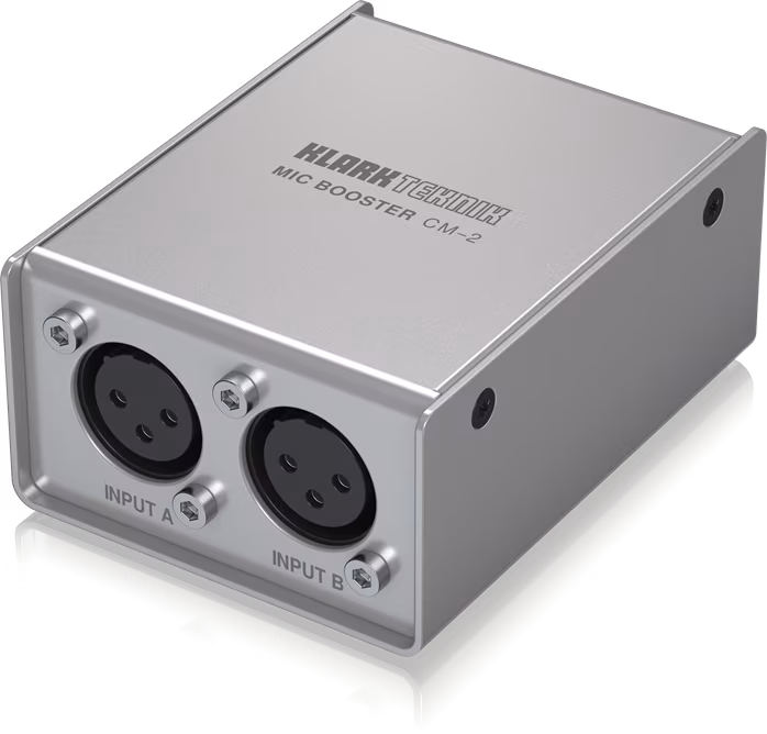 KLARK TEKNIK MIC BOOSTER CM-2 - Mikrofonní předzesilovač
