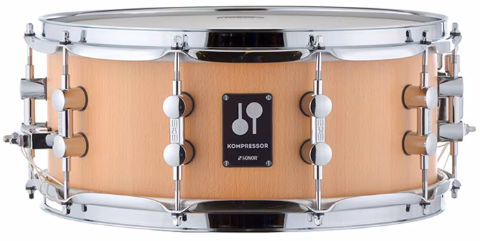 Sonor 14" x 6" Kompressor Natural Beech - Snare bubínek
