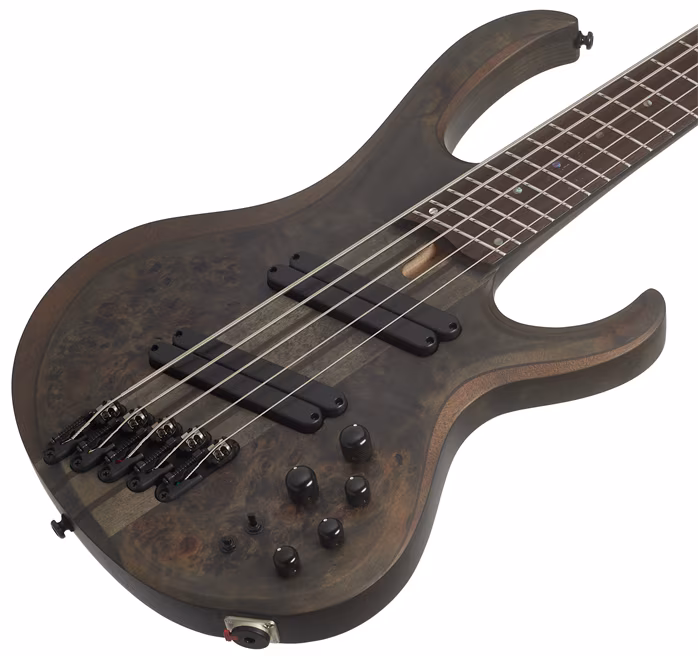 Ibanez BTB805MS Transparent Gray - Elektrická baskytara