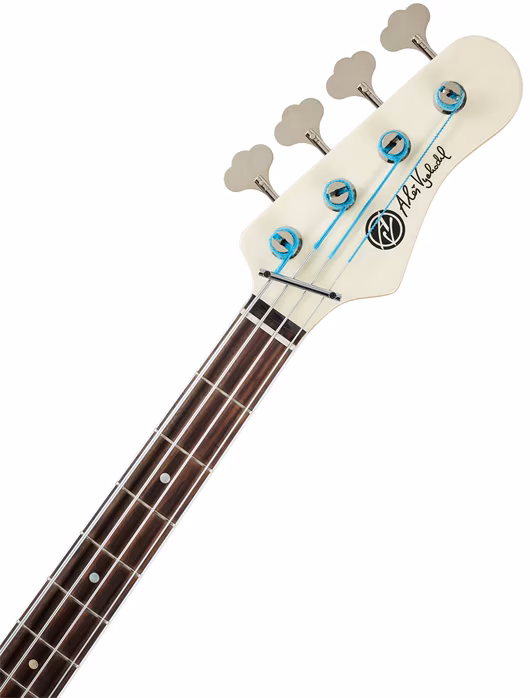 AV Basses AVP4 BassTheWorld WH - Elektrická baskytara