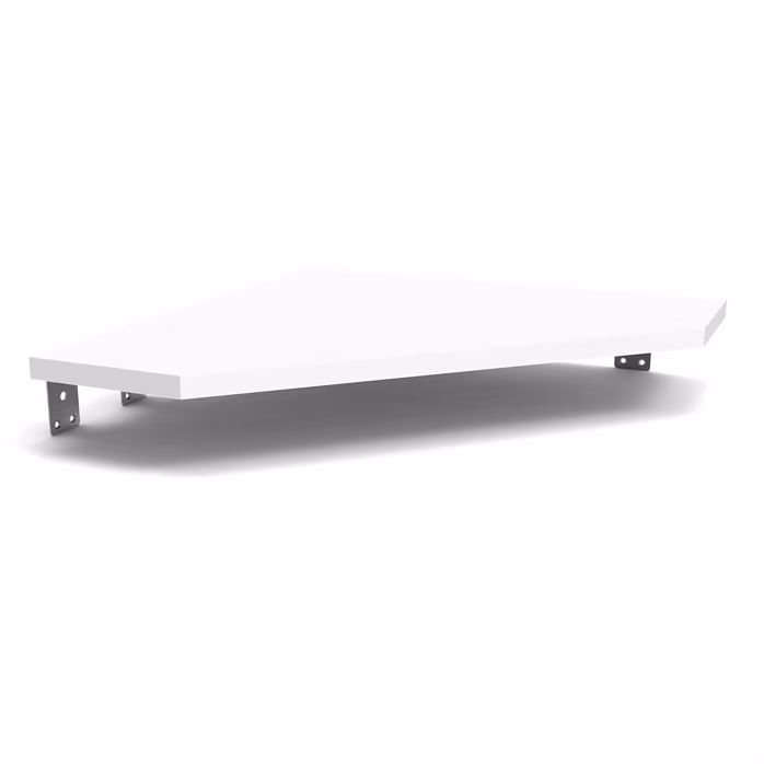 Glorious Modular Side Rack Adapter White - Studiový nábytek