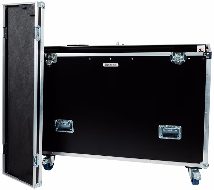 Razzor Cases TV 55“ s automatickým motorovým výsuvem na dálkové ovládání - Univerzální transportní case