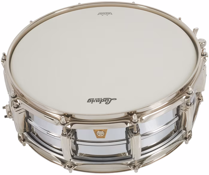 Ludwig 14" x 5" Super Series Chrome Over Brass LB400BN - Snare bubínek