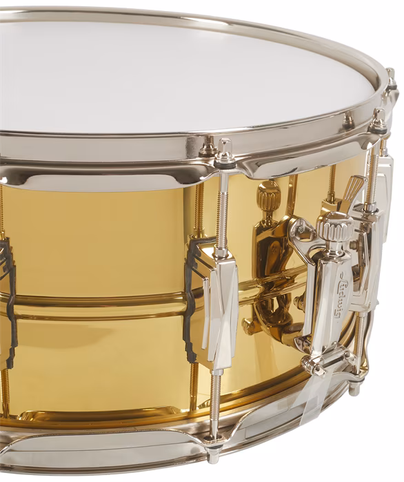 Ludwig 14" x 6,5" Super Brass LB403 - Snare bubínek