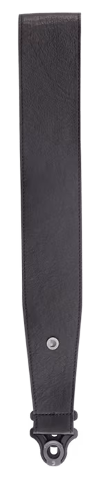 D'Addario Comfort Leather Auto Lock Guitar Strap Black - Kytarový popruh