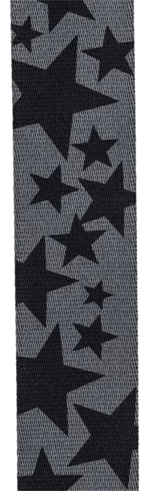 D'Addario Auto Lock Guitar Strap Skater Stars - Kytarový popruh
