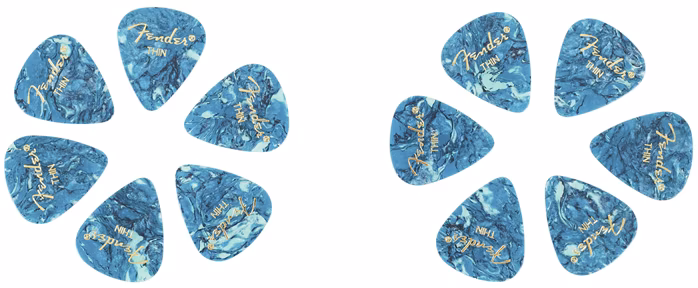 Fender Thin Ocean Turquoise - Trsátka