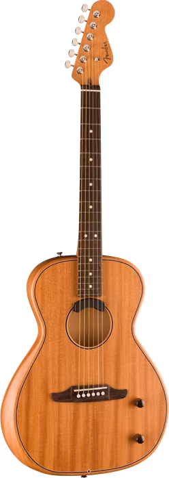 Fender Highway Series Parlor RW MAH - Elektroakustická kytara