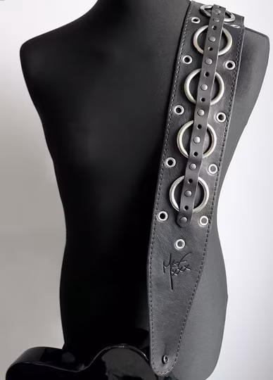 Richter Max Cavalera Signature Black - Kytarový popruh