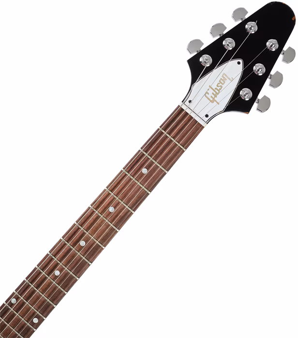 Gibson Custom 1979 Flying V Kirk Hammett Ebony Murphy Lab Replica Aged - Elektrická kytara