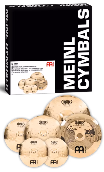Meinl Classics Custom Extreme Metal Expanded Cymbal Set - Činelová sada