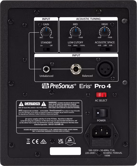 PreSonus ERIS PRO 4 - Aktivní studiový monitor