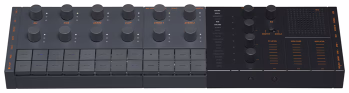 Yamaha SEQTRAK BLACK - Syntezátor, Groovebox, Sampler
