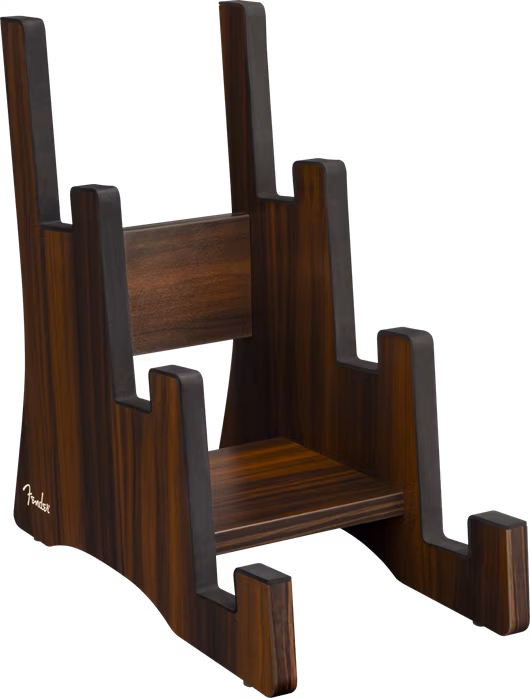 Fender Deluxe Wooden 3-Tier Multi Stand - Stojan na kytaru