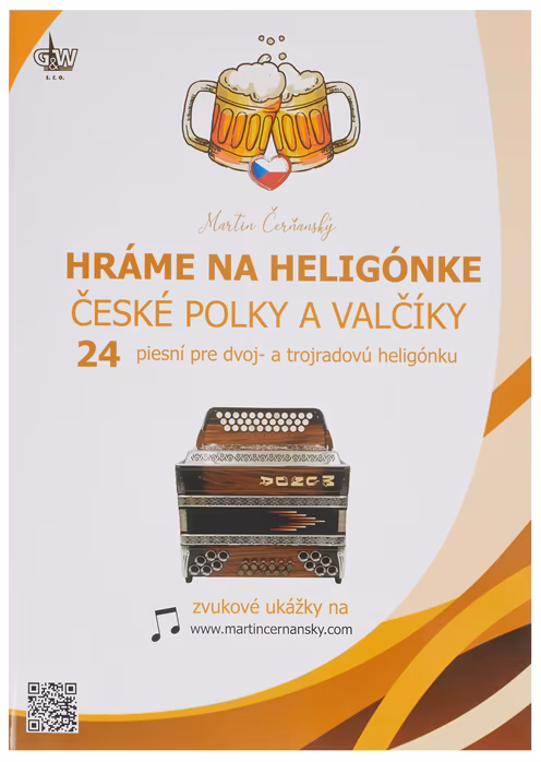 KN Hráme na heligonke 2 – polky a valčíky - Noty na heligonku
