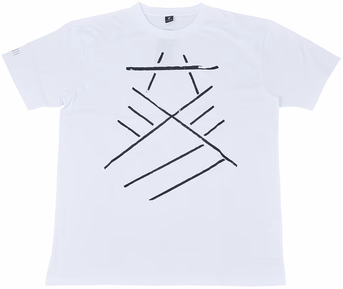 Furch White T-shirt print bracing M - Tričko