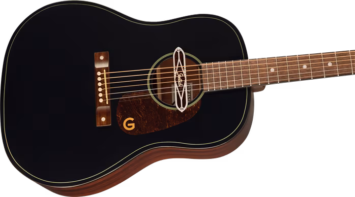 Gretsch Deltoluxe Dreadnought BLK - Elektroakustická kytara