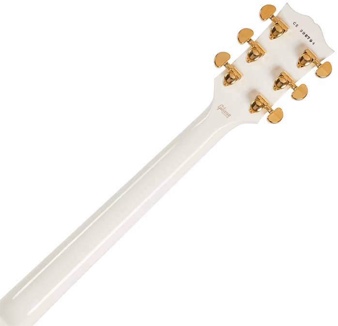 Gibson Custom Les Paul Custom w/ Ebony Fingerboard Gloss Alpine White - Elektrická kytara