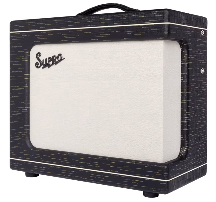 Supro Delegate Custom Black Gold Scandia - Kytarové lampové kombo