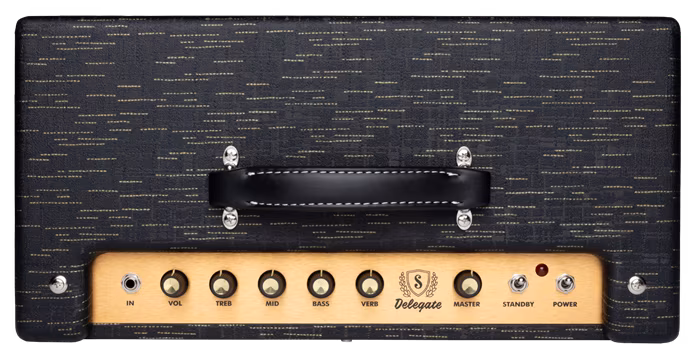 Supro Delegate Custom Black Gold Scandia - Kytarové lampové kombo
