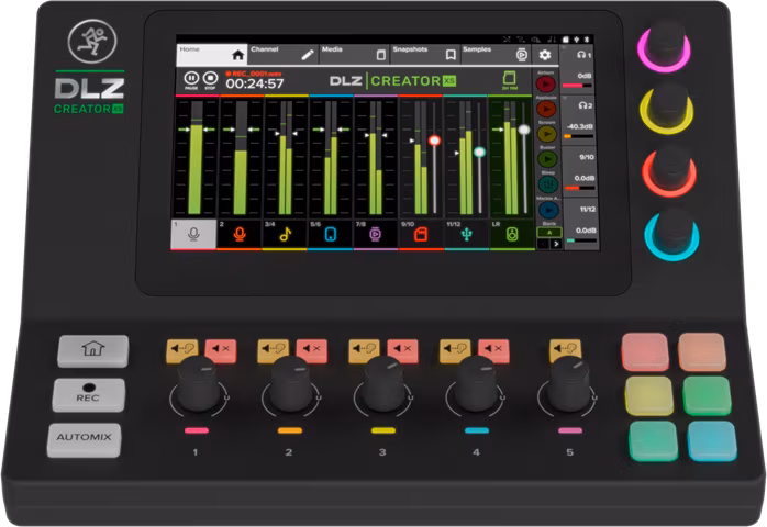 Mackie DLZ Creator Podcasting Mixer XS - Podcast mixpult