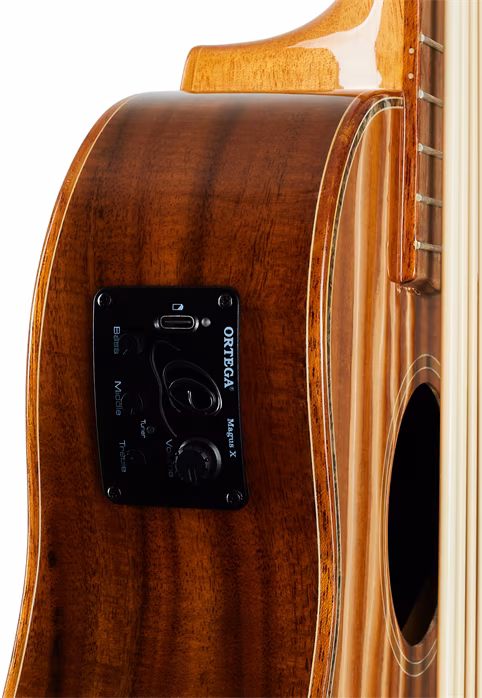 Ortega CAIMAN-BS-GB - Basové ukulele
