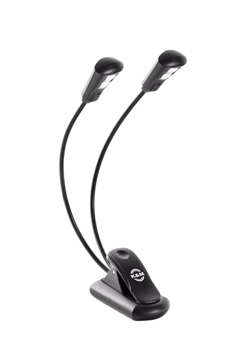 K&M 12259 - Lampička k notovému stojanu/klavíru