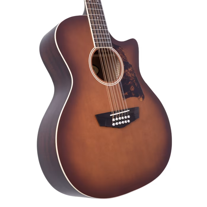 D'Angelico Premier Fulton Grand Auditorium 12-String CE Caramel Burst - Dvanáctistrunná elektroakustická kytara