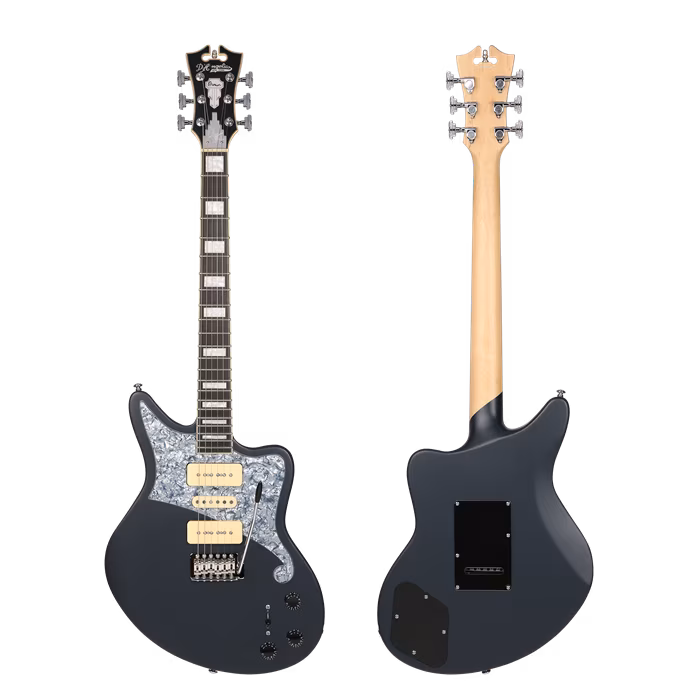 D'Angelico Premier Bedford Bob Weir Signature Matte Stone - Elektrická kytara