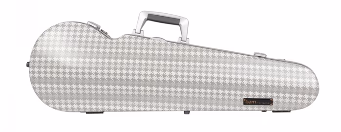 Bam CABOURG Hightech Contoured Violin case Silver - Pouzdro na housle