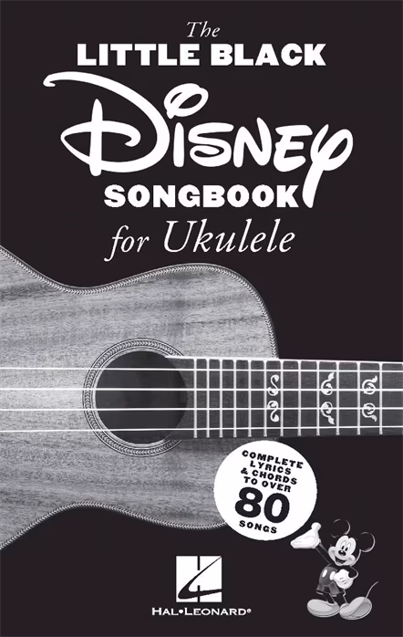 MS The Little Black DISNEY Songbook for Ukulele - Zpěvník