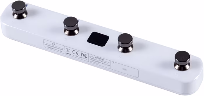 Mooer F4 Wireless Footswitch WH - Nožní přepínač