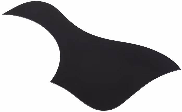 Taylor Pickguard RH, DN/JM, 5", Black - Pickguard