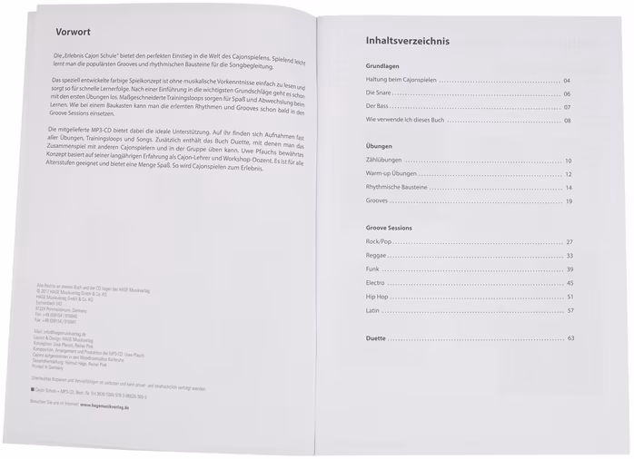 MS Erlebnis Cajon School - Škola hry na cajon