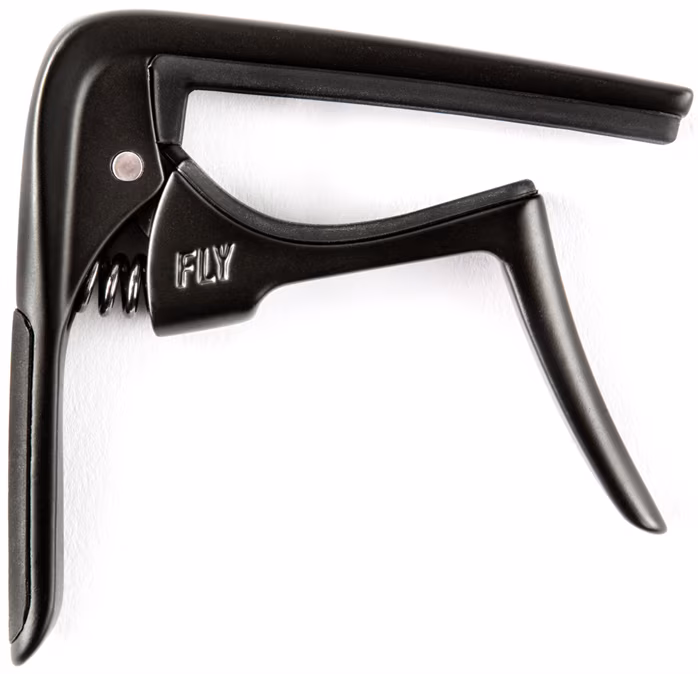 Dunlop Trigger Fly Capo Celtic Knot Edition Curved Black - Kapodastr