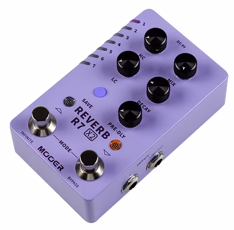 Mooer R7 X2 Reverb - Kytarový efekt