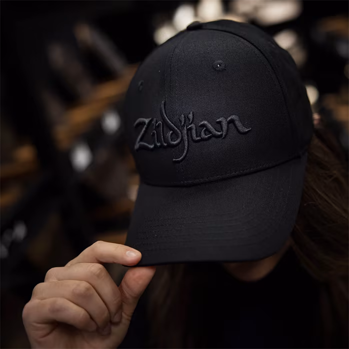 Zildjian Blackout Stretch Fit Hat S/M - Kšiltovka