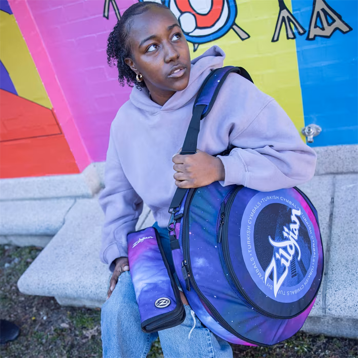 Zildjian Student Mini Stick Bag Purple Galaxy - Obal na paličky