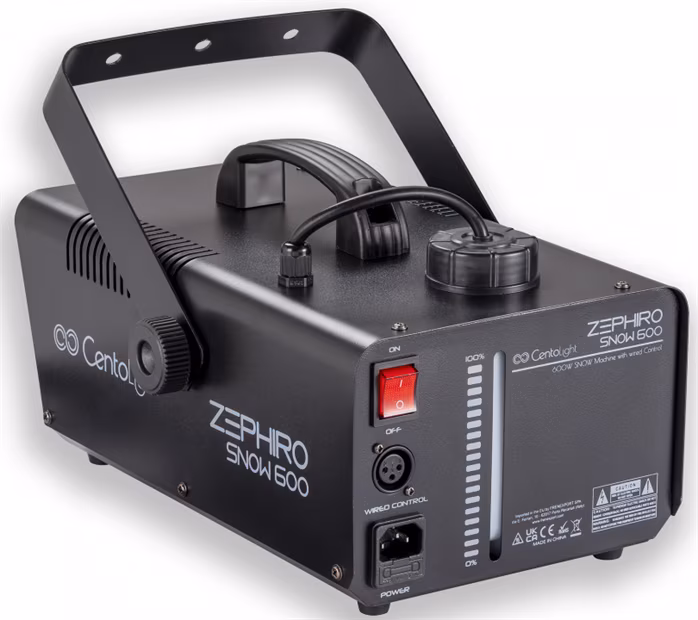 CentoLight Zephiro Snow 600 Machine (rozbalené) - Výrobník sněhu